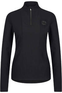 2023 Imperial Riding Womens Tate Long Sleeve Top KL35323003 - Black